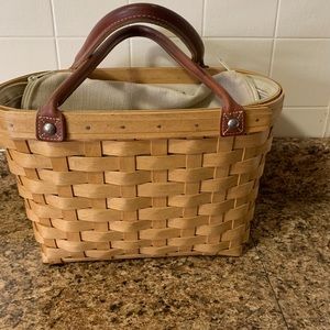 Longaberger picnic basket